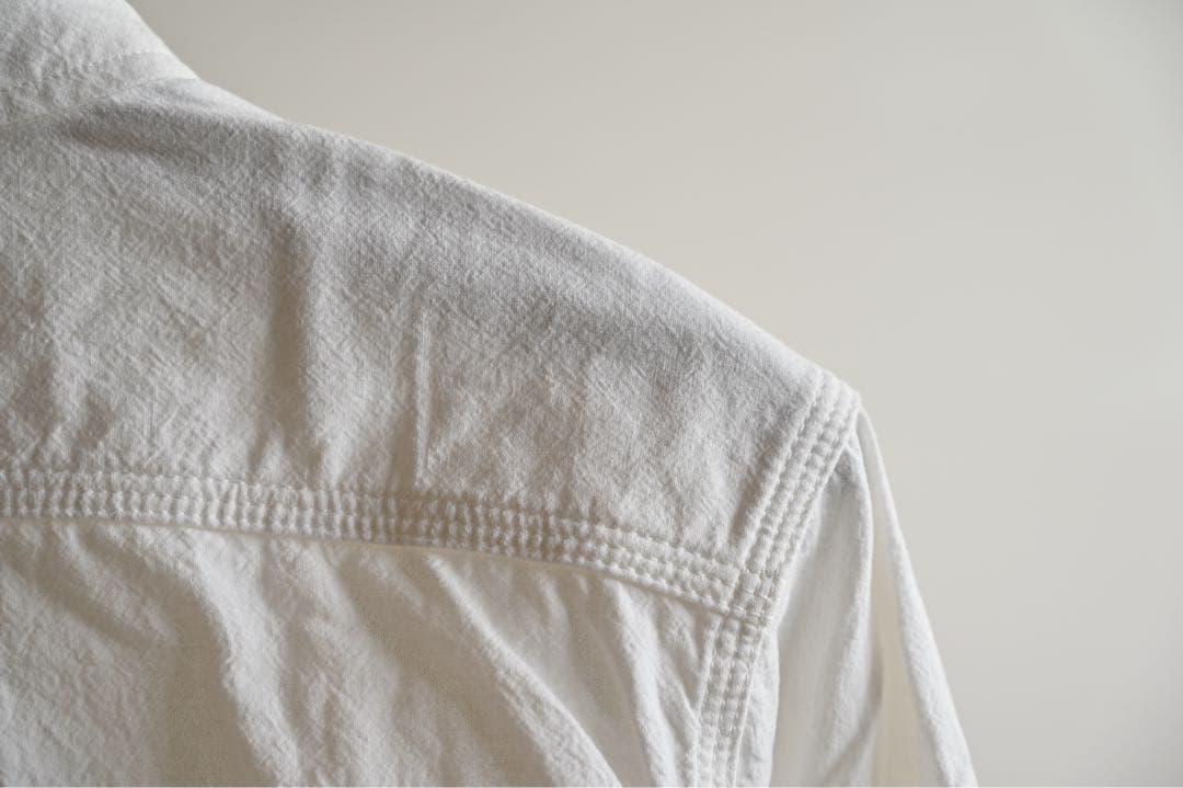 未使用　MADE IN JAPAN / FOB ボタンダウン長袖シャツ Lサイズ