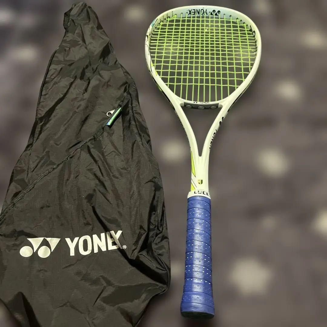 YONEX 軟式テニスラケット グリーンストリング