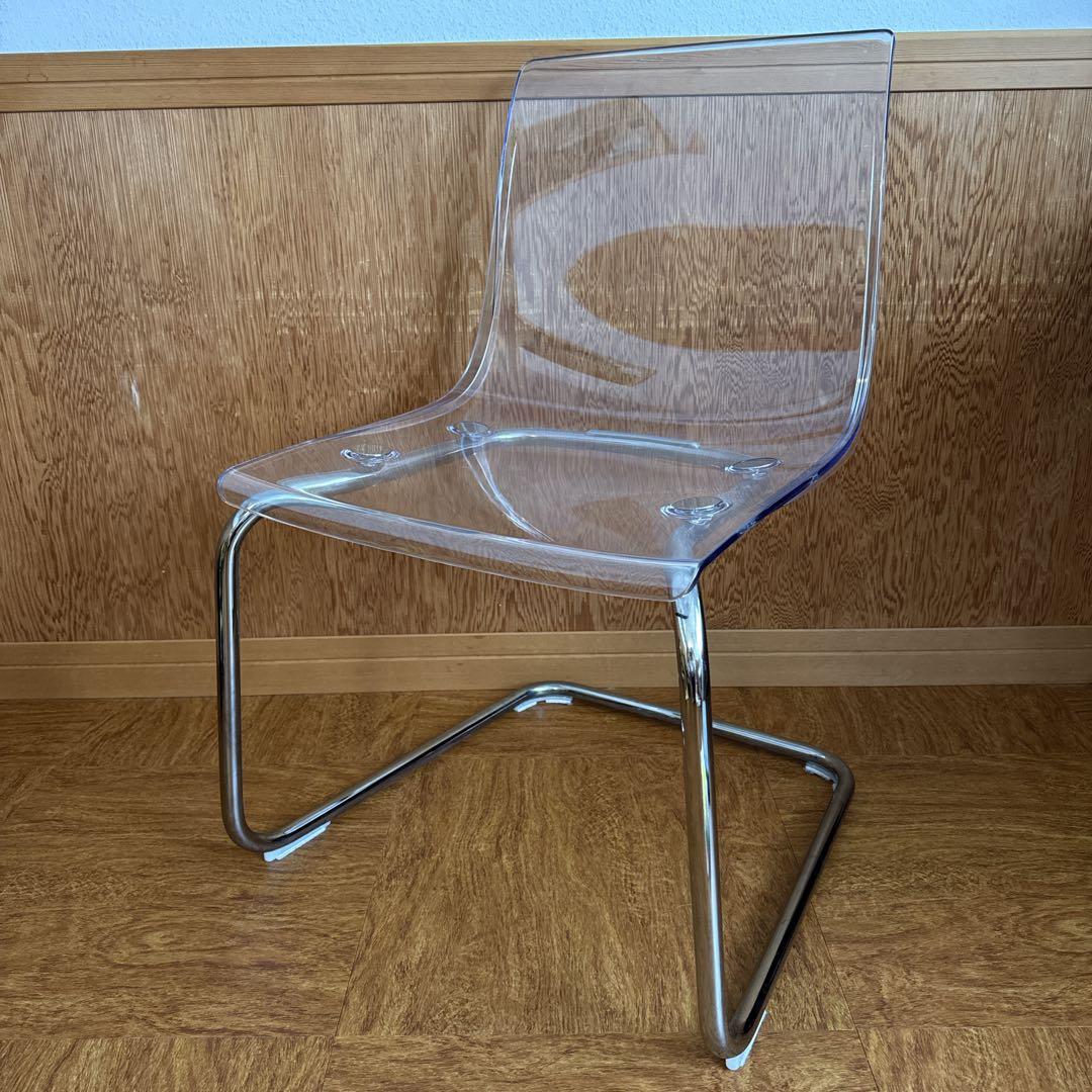 IKEA トービアスチェア　透明　椅子