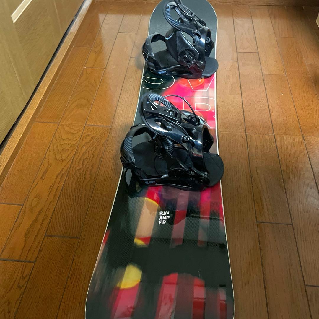 SAVANDER スノボ ボード ビンディング付き