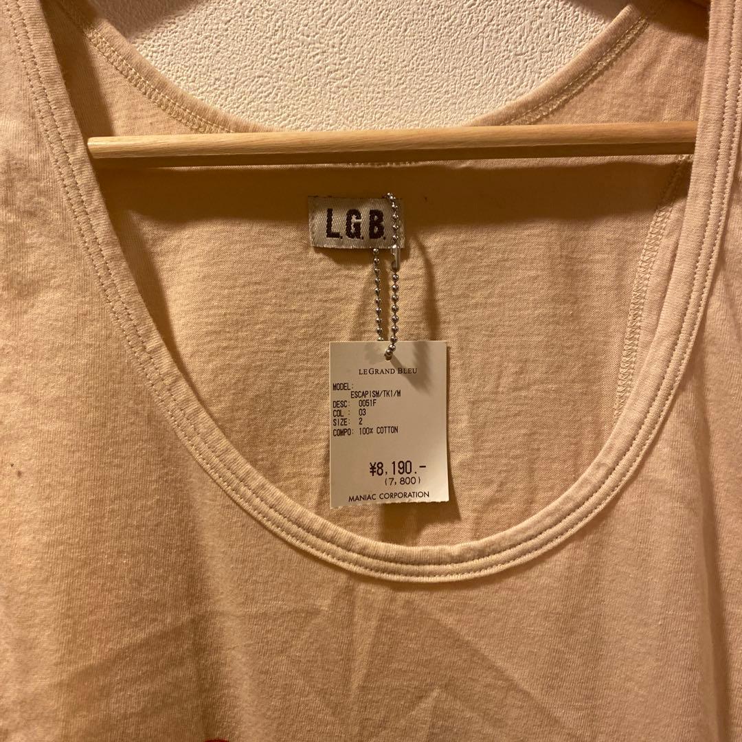 LGB ESCAPISM タンクトップ ベージュ