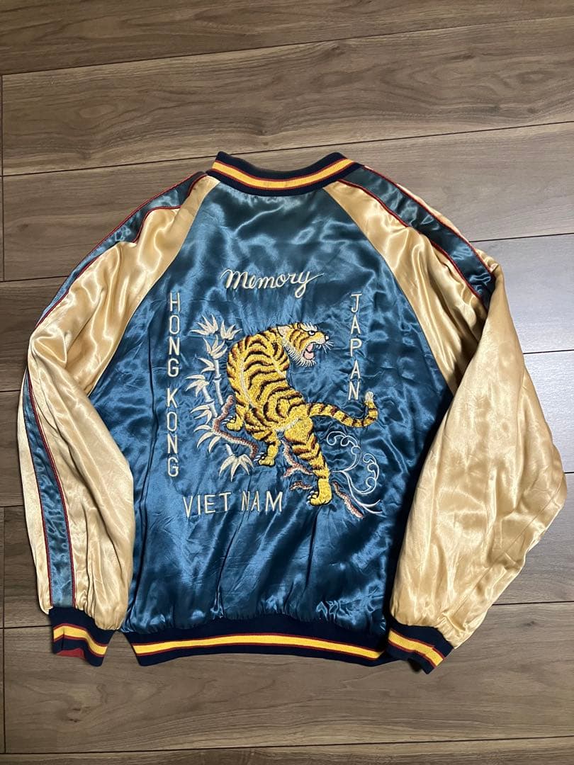 5*8様 当時物 CREAM SODA PINK DRAGON スカジャン タイ