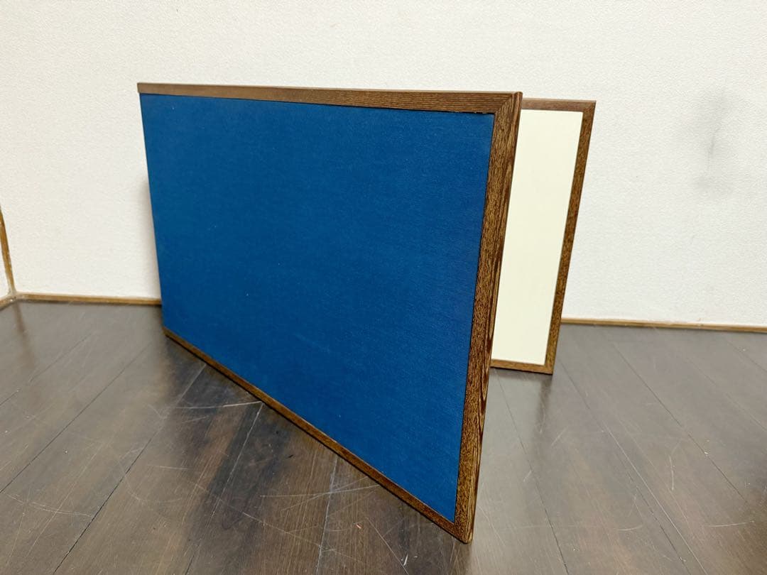 未使用 茶道具 女桑 無地 風炉先屏風 茶室 元箱