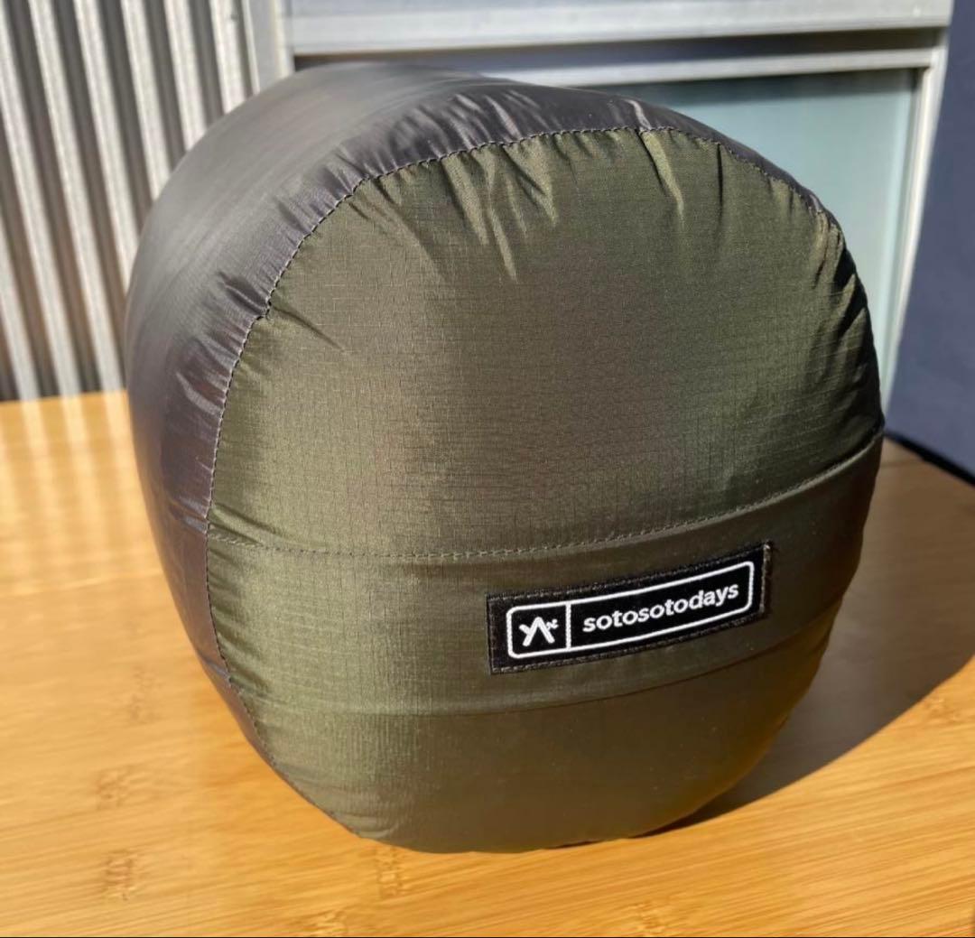 ナンガ SSDオリジナルオーロラ 封筒型 720DX ダークグリーン　1個に変更