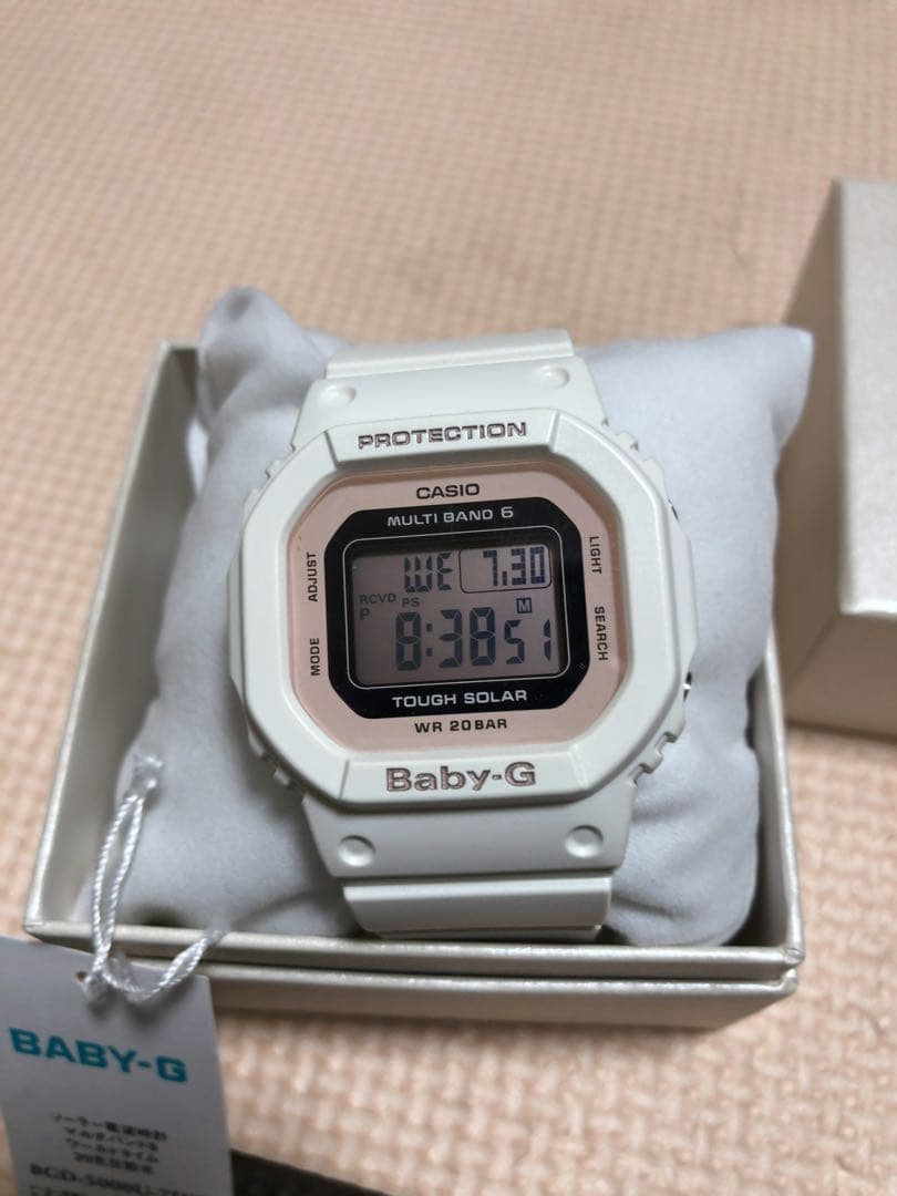 BABY-G BGD-5000U-7DJF ホワイト×ピンク 新品・未使用