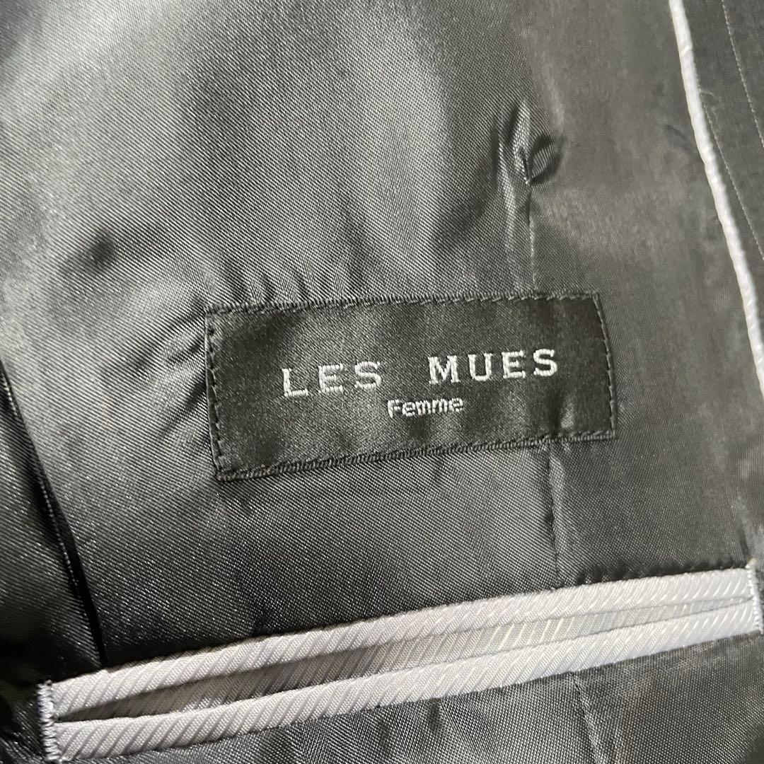 美品 アオキ LES MUES レミュー プレミアムウォッシュスーツ LL