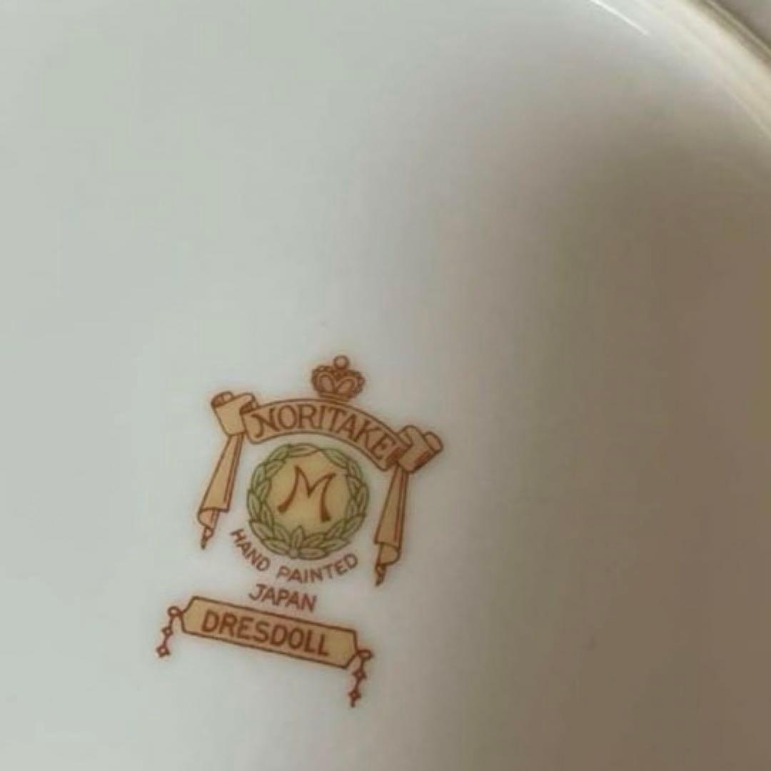 オールドノリタケ　ドレスドール② プレートセット