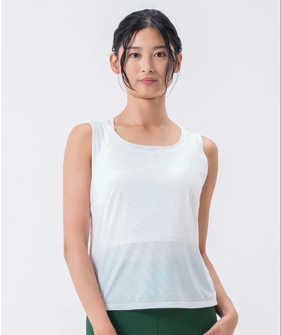 SUKALAツインバッククロスブラトップ& バックツイストメッシュタンクトップ