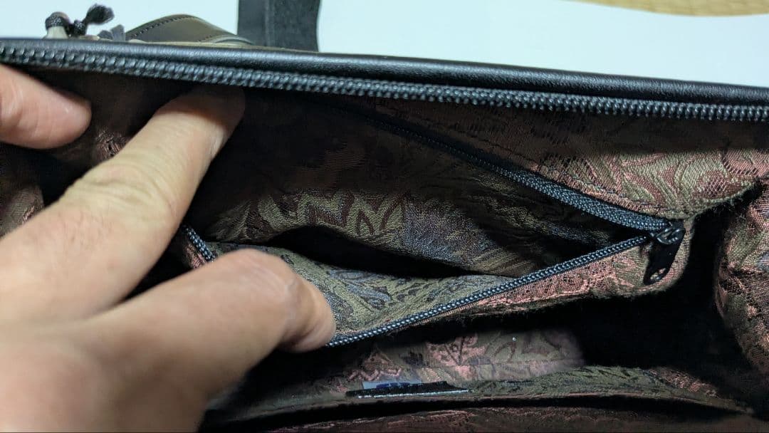 【日本製・東京】中澤鞄 本革 ハンドメイド ショルダーバッグ／クラッチ 2WAY