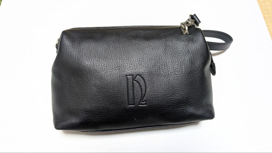 【日本製・東京】中澤鞄 本革 ハンドメイド ショルダーバッグ／クラッチ 2WAY