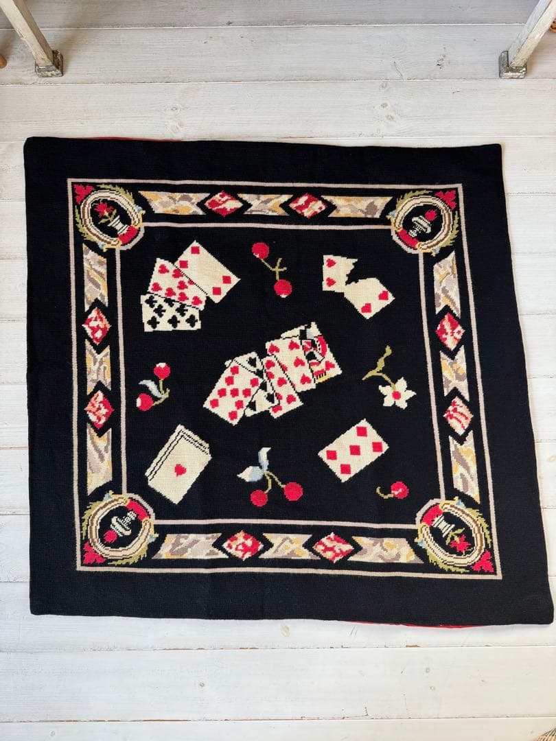 ラグ・カーペット vintage rug, 218 Aubusson