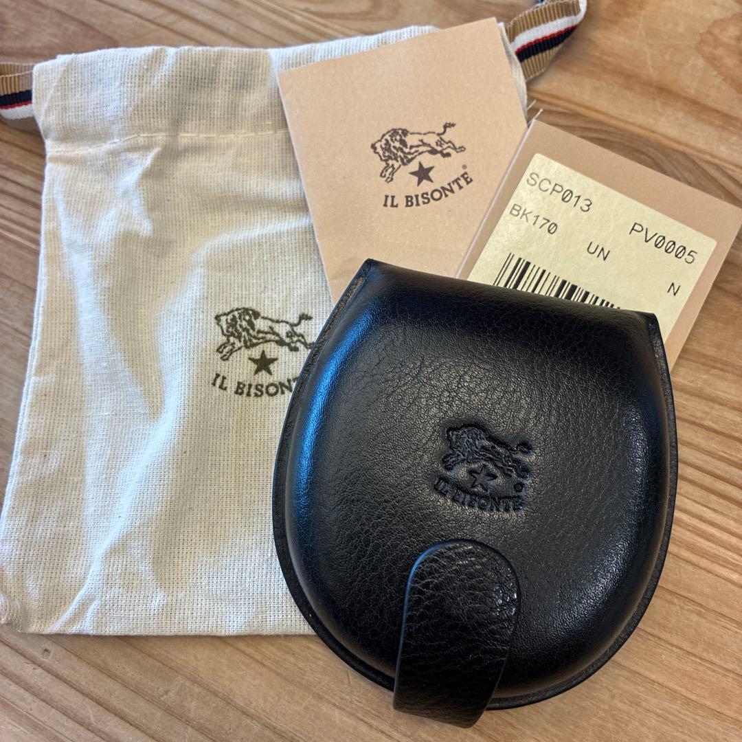 【新品・未使用品】イルビゾンテ IL BISONTE 馬蹄型 ケース