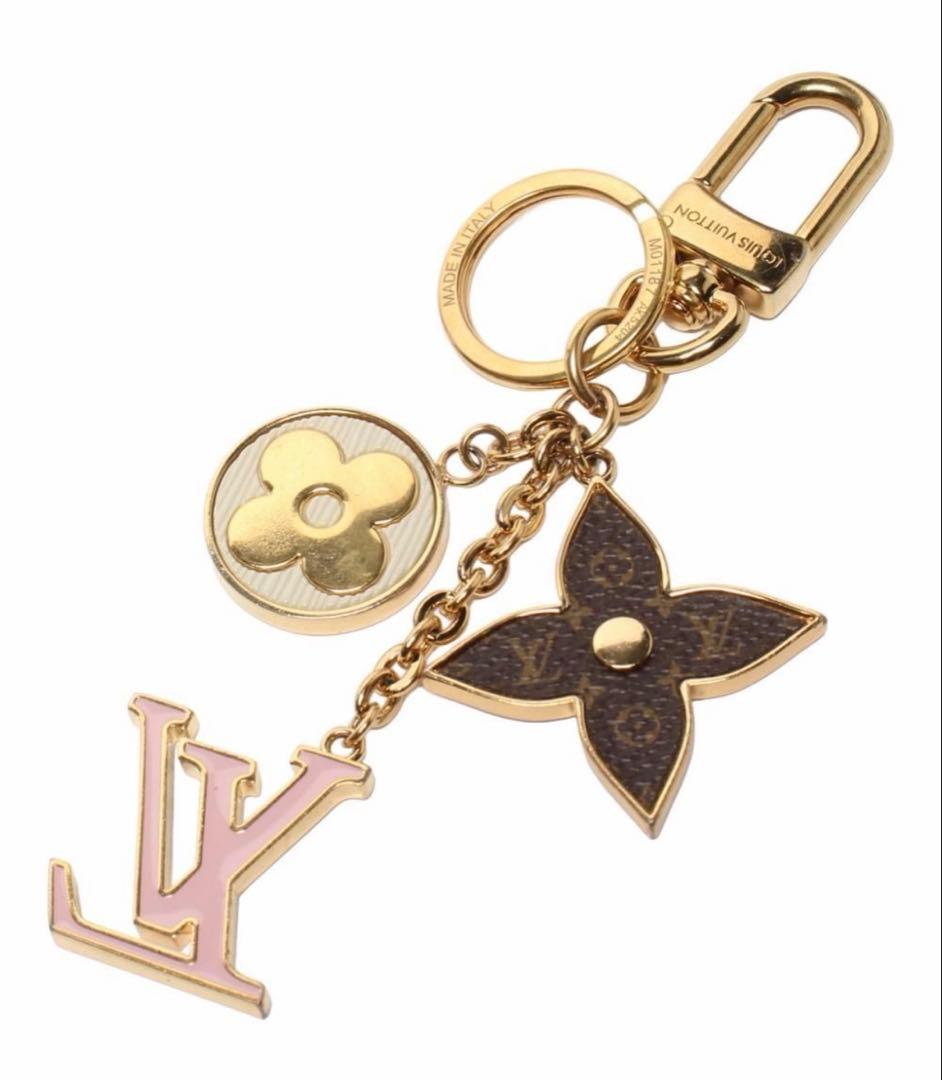 Louis Vuitton モノグラム・フラワー・チャーム