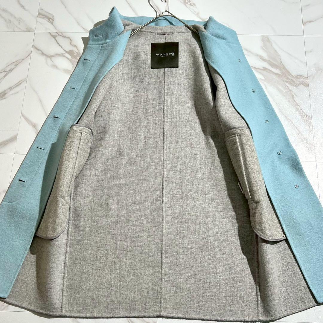 美品 現行タグ 近年 マッキントッシュロンドン ダブルフェイスフーデッドコート
