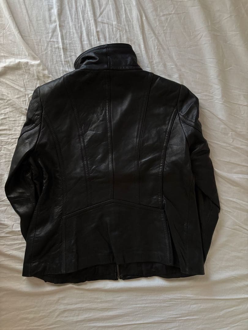 ジャケット・アウター black leather jacket archive opium
