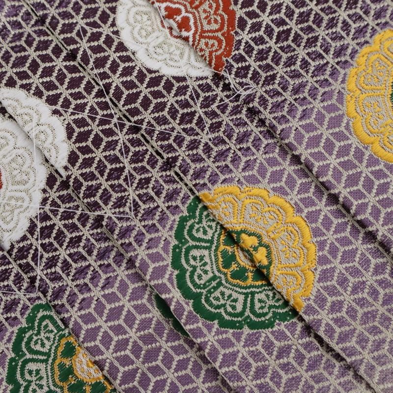 【七五三】5歳 男の子 袴/角帯/懐剣 3点セット 紫　華文　子供袴 8Z22