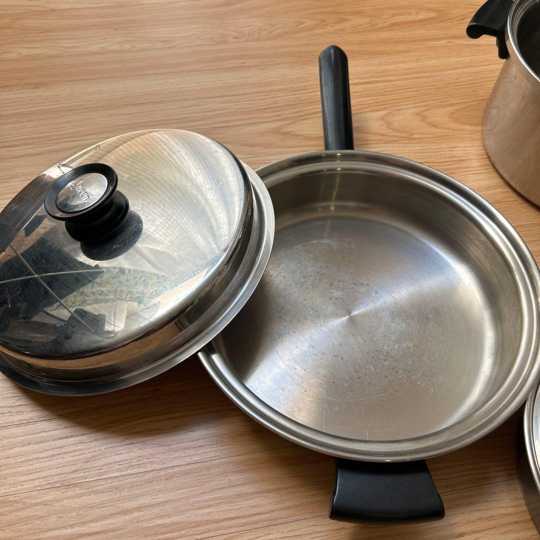 Amway Queen アムウェイ クイーン 大、中2個フライパン