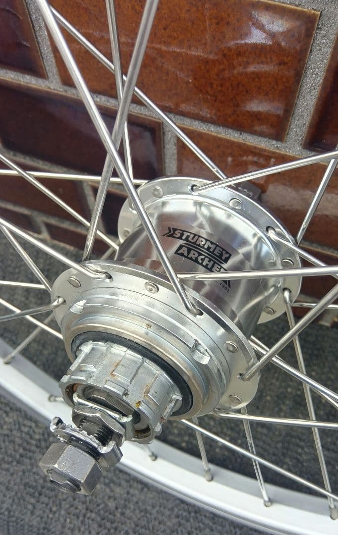 CURRYPANMAN様 BROMPTON　ブロンプトン　6段後輪ホイールセット