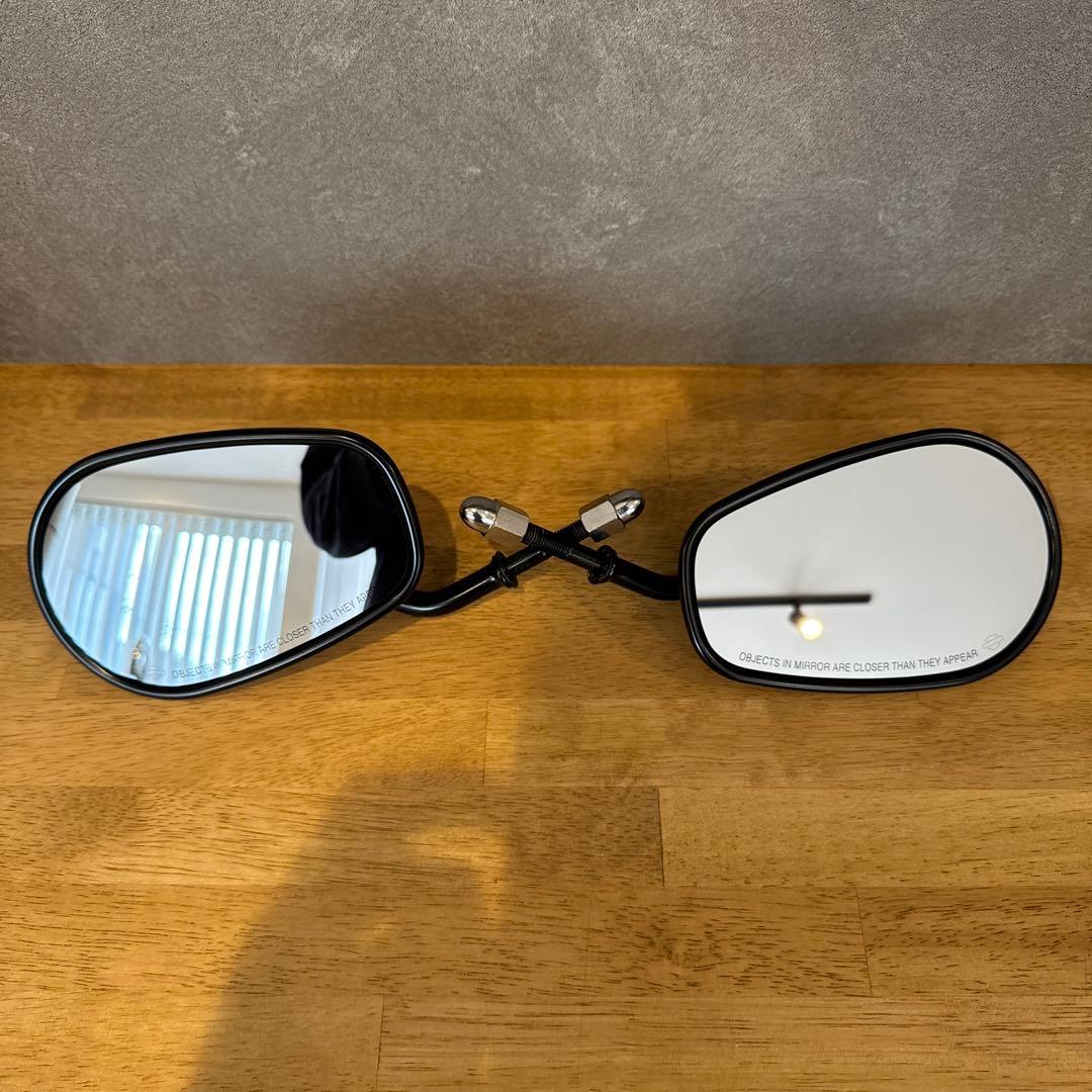 ローライダーST FXLRST 純正ミラー 2個セット ハーレー純正