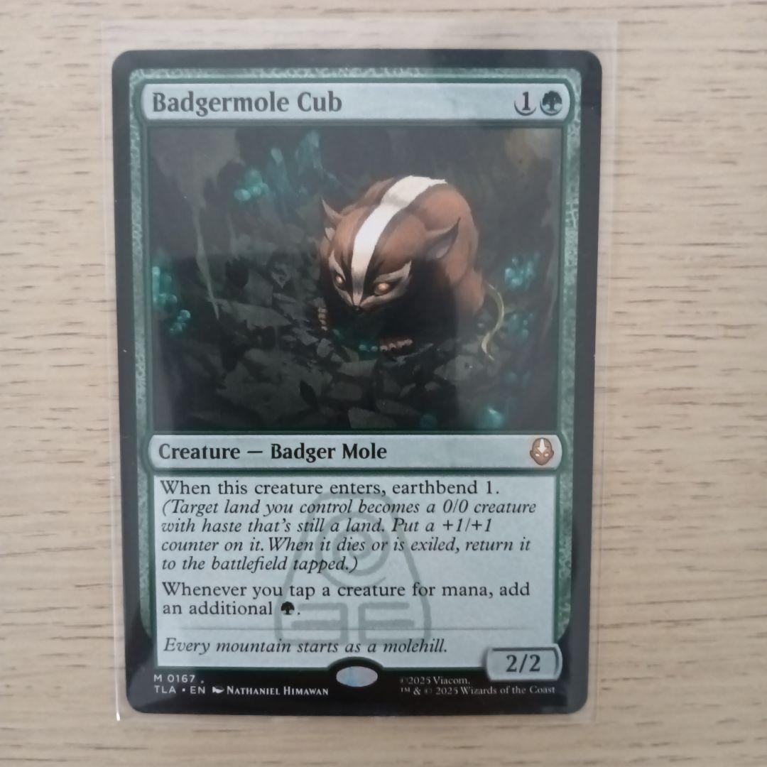 【MTG】アナグマモグラの仔　英語版 ①