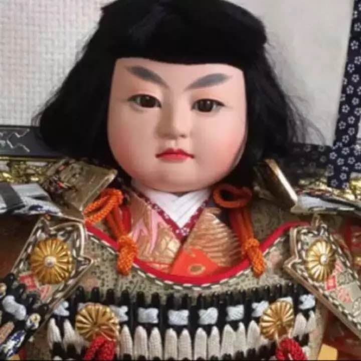 5月人形☆子供武者☆狭山作