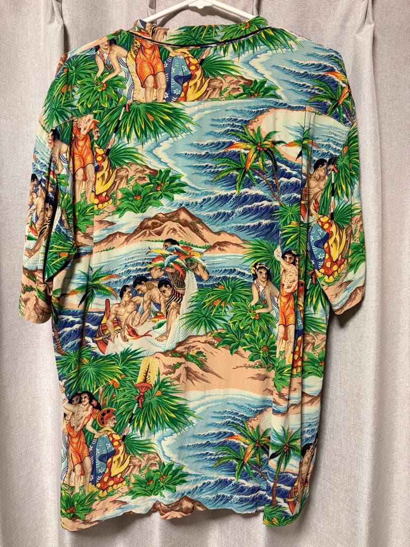 サンサーフ　アロハシャツ　Mサイズ