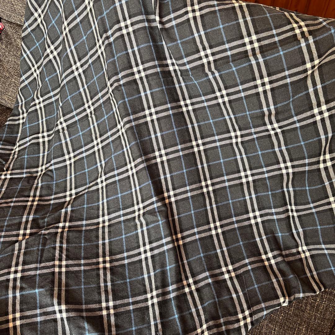 BURBERRYS バーバリー　 ビッグサイズストール　ウール100% マフラー