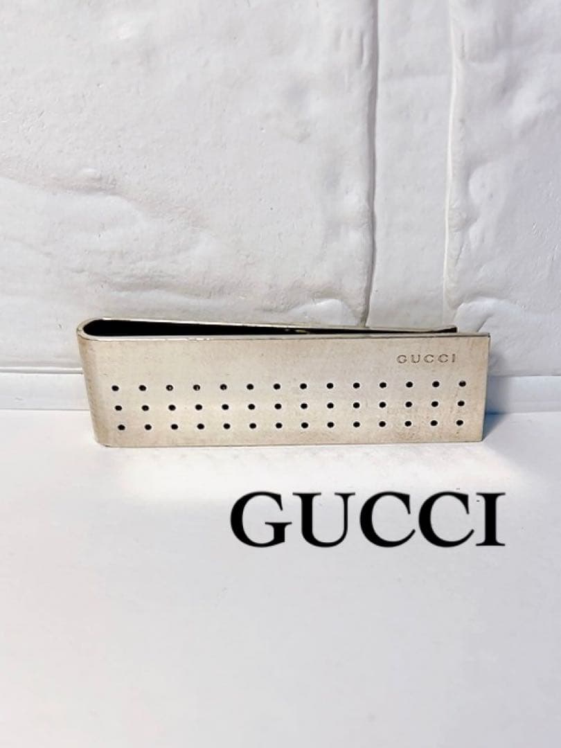 グッチ　GUCCI マネークリップ　シルバー925