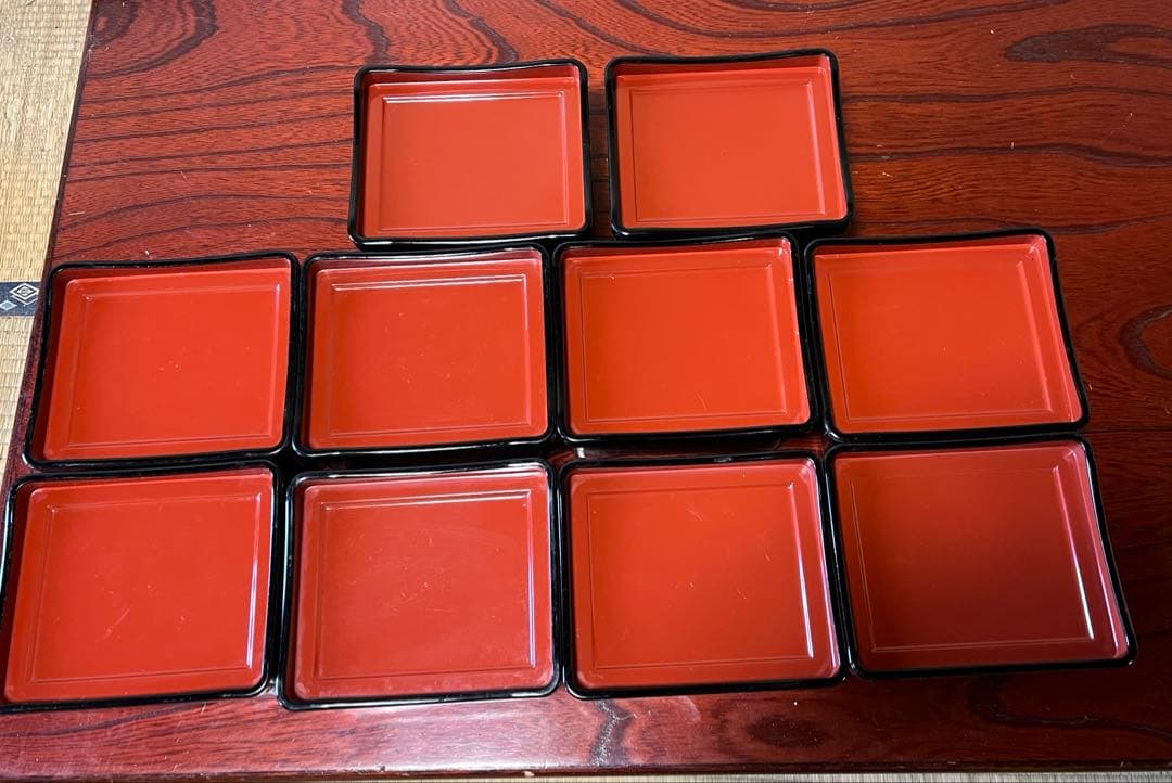 お重箱10個セット 鰻重・カツ重・天重・ちらし寿司