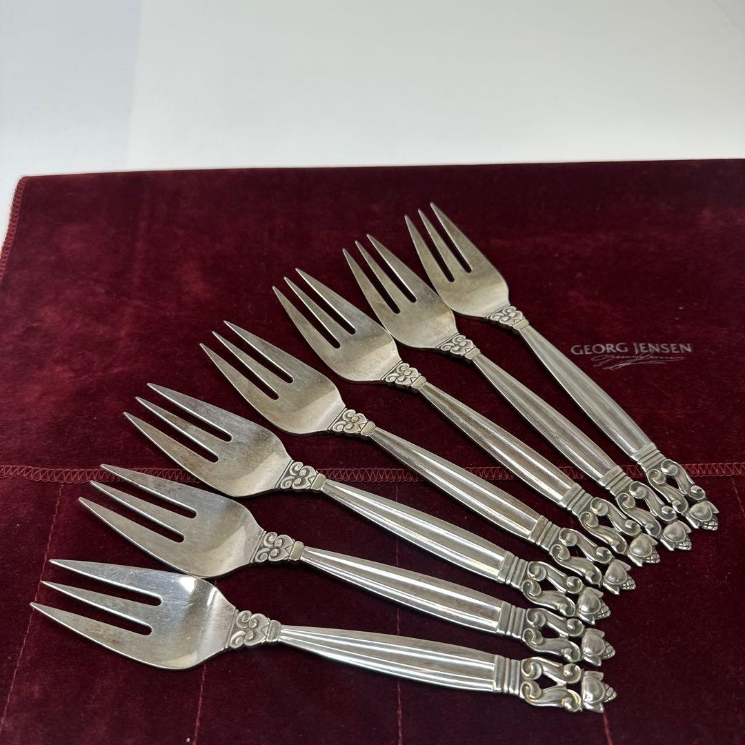 ジョージジェンセン　エコーン　シルバーフォーク7本　348g