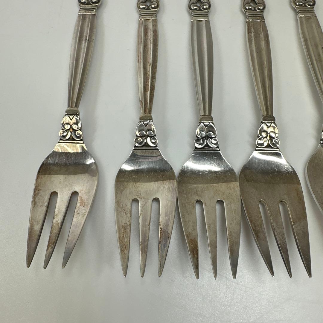 ジョージジェンセン　エコーン　シルバーフォーク7本　348g