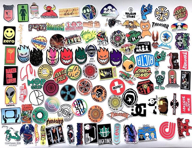 デッキテープ変更、ステッカー追加