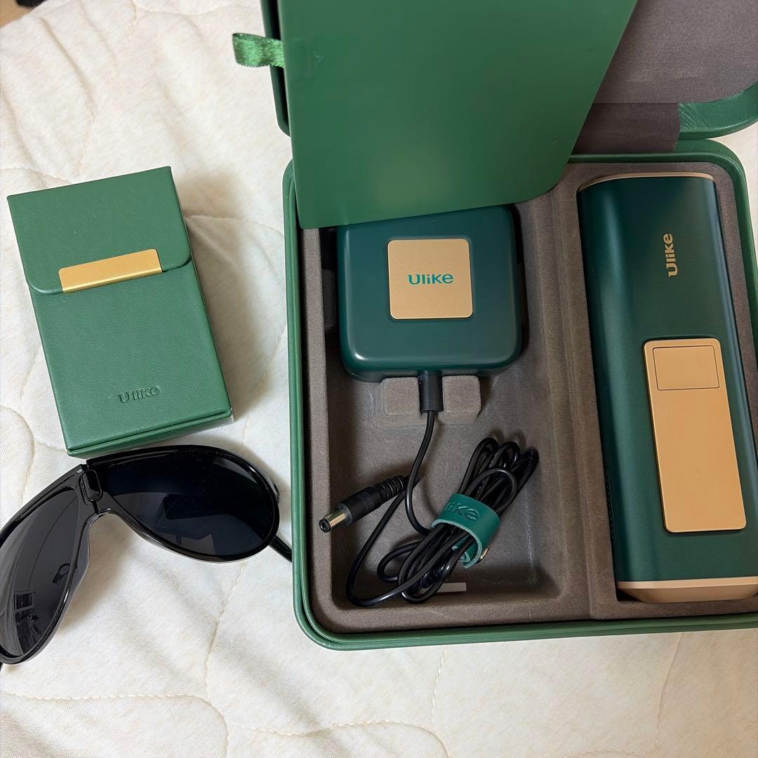 【付属品完備】Ulike 脱毛器 グリーン