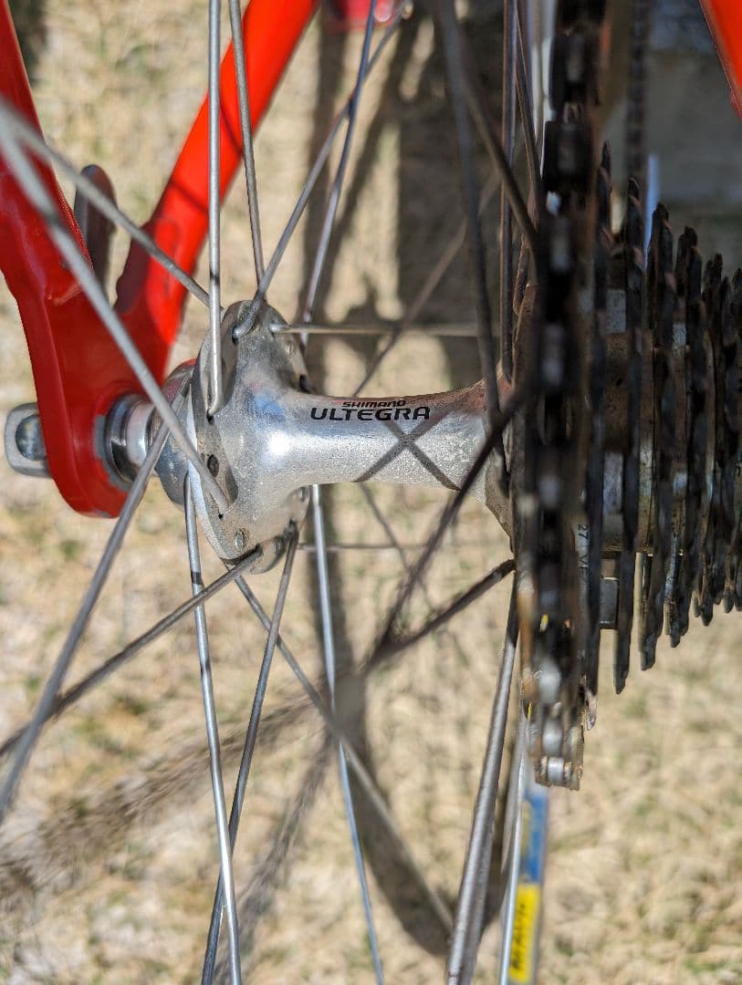 VIGORE フルオーダーロードバイク　練習用ホイール+マビックヘリウム