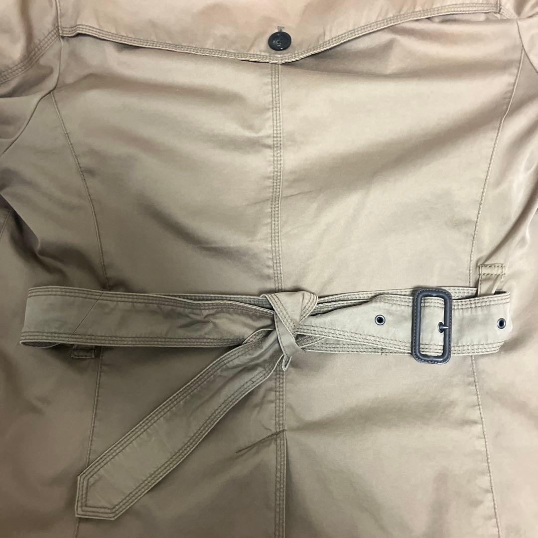 バーバリーブラックレーベル トレンチコート希少L BMA46-306-44