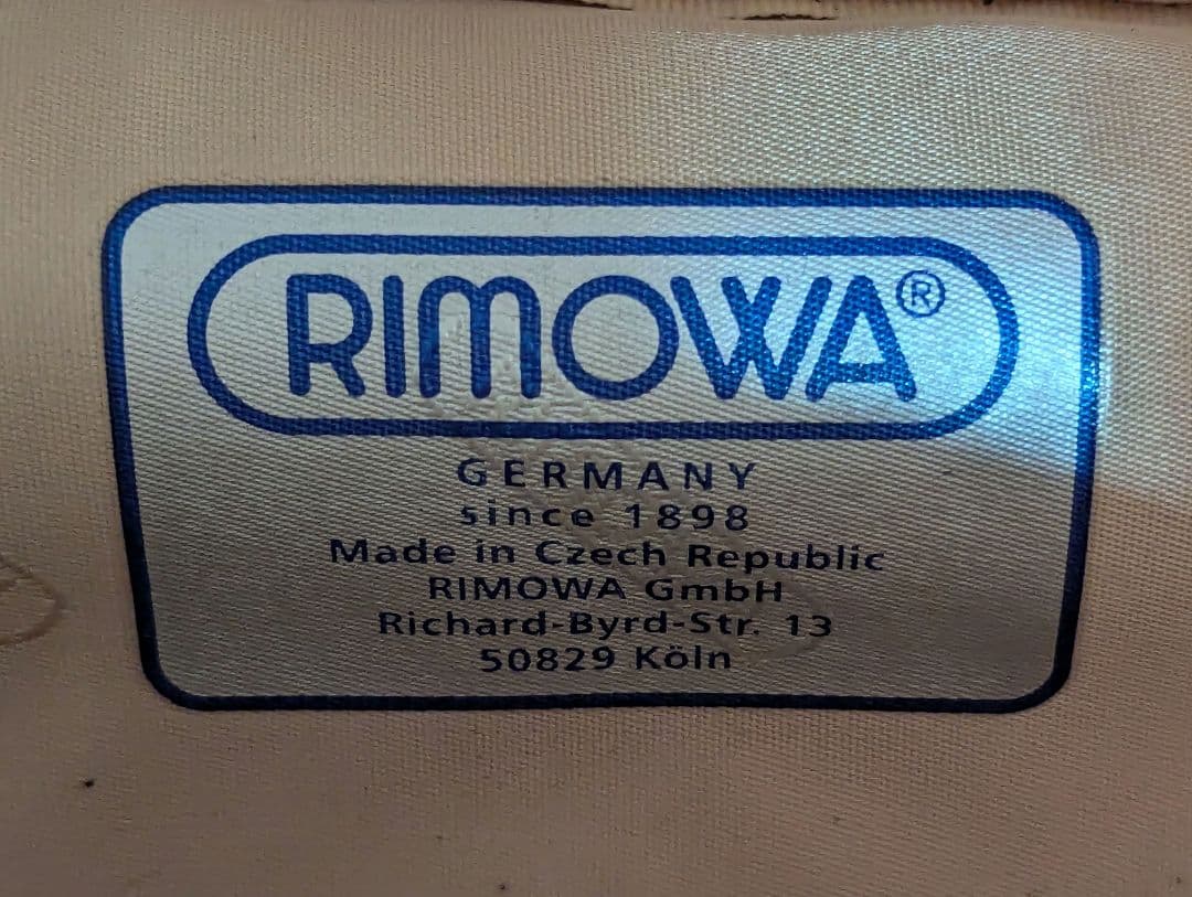 【RIMOWA】　化粧バッグ