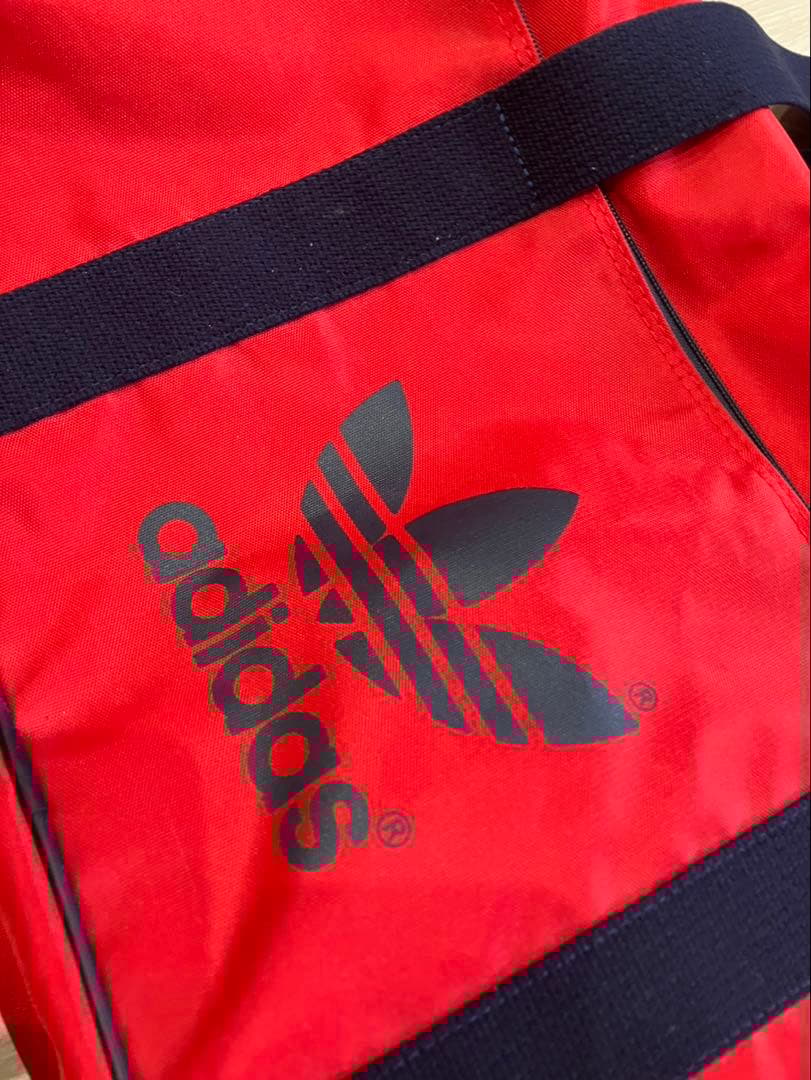 希少　レア　adidas 80s ヴィンテージ　スクールバッグ　ボストンバッグ