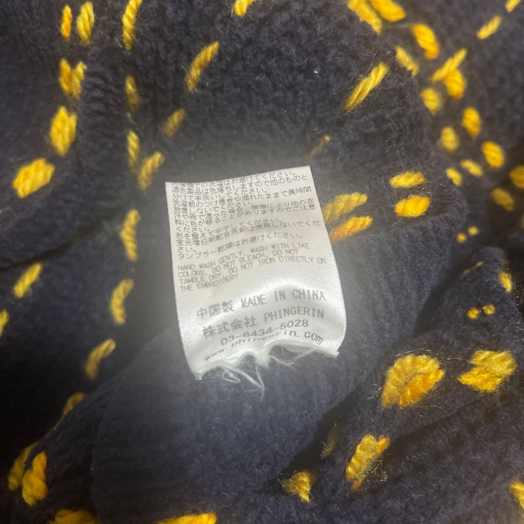 PHINGERIN PG1 KNIT ネイビー