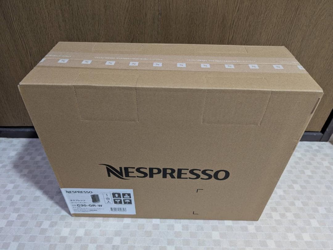 【未使用未開封】NESPRESSO ネスプレッソ C30-GR-W