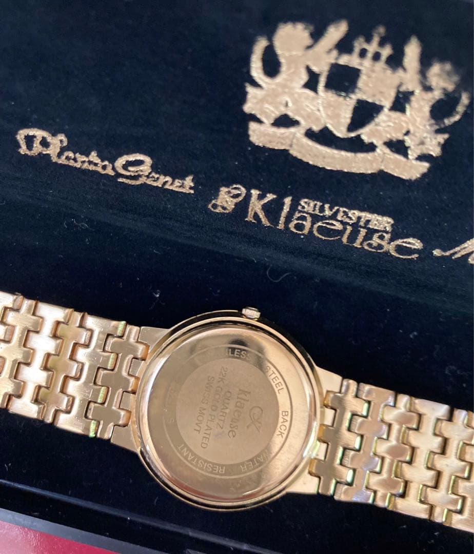 ELGIN エルジン 箱 宝石鑑別書　説明書　ベルトコマ付き