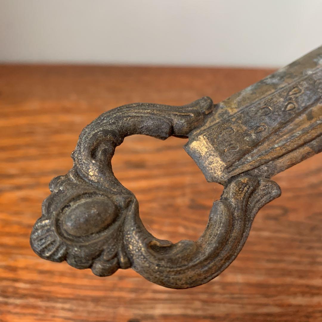 確認用　イタリア製　王様　栓抜き　ビンテージ風　真鍮　ブロカント　シャビー