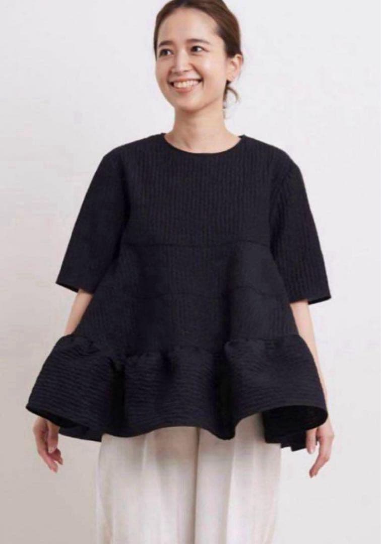 yori ヨリ フクレティアードブラウス 36