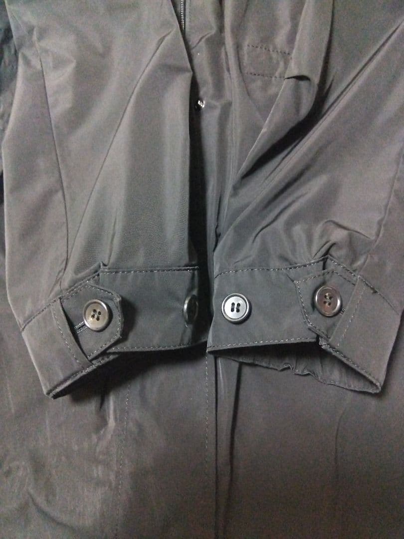 美品 23区 オンワード樫山 ダウンコート 2way ブラック 黒 M 38