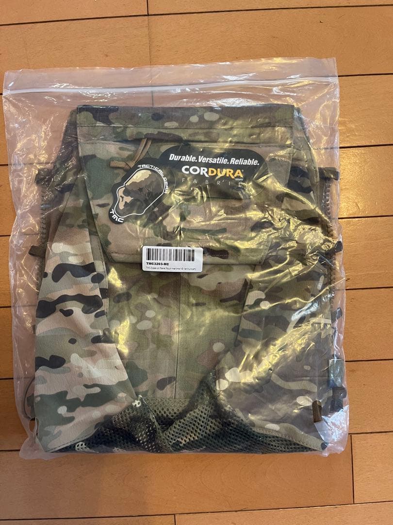 TMC 実物生地使用 JPC 2.0用 Zip-on バックパック