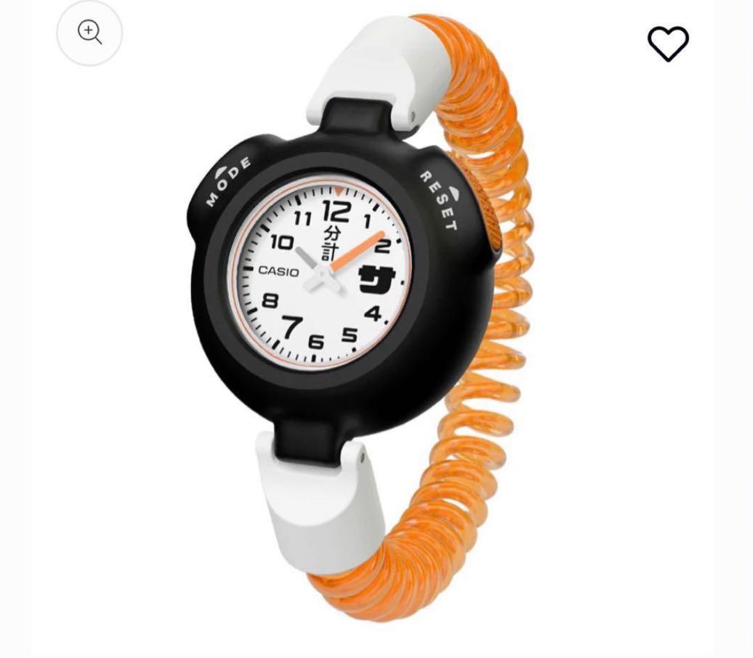 新品未開封　 CASIO　カシオ　サ時計　サウナー専用腕時計　オレンジ