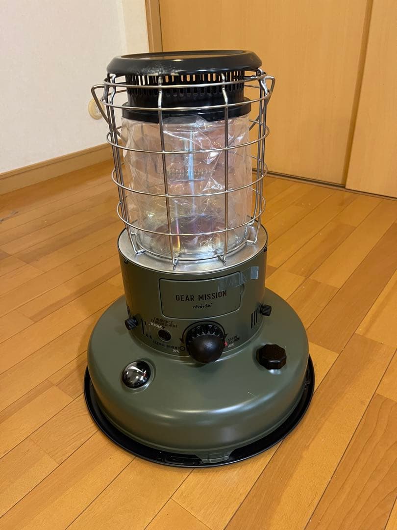 トヨトミ　RR-GE25 レインボーストーブ オリーブグリーン