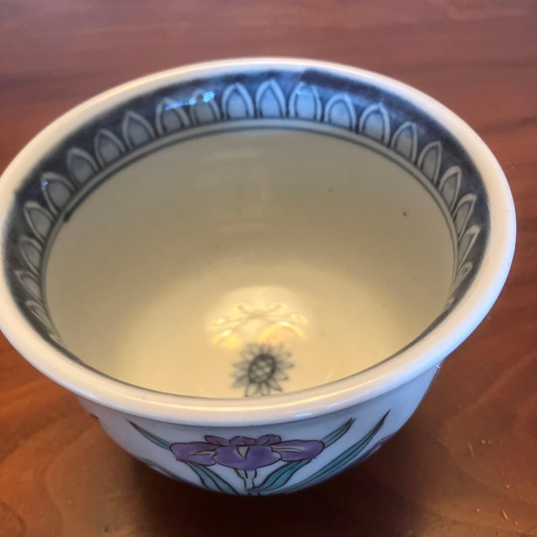 有田焼き走波あやめ小鉢