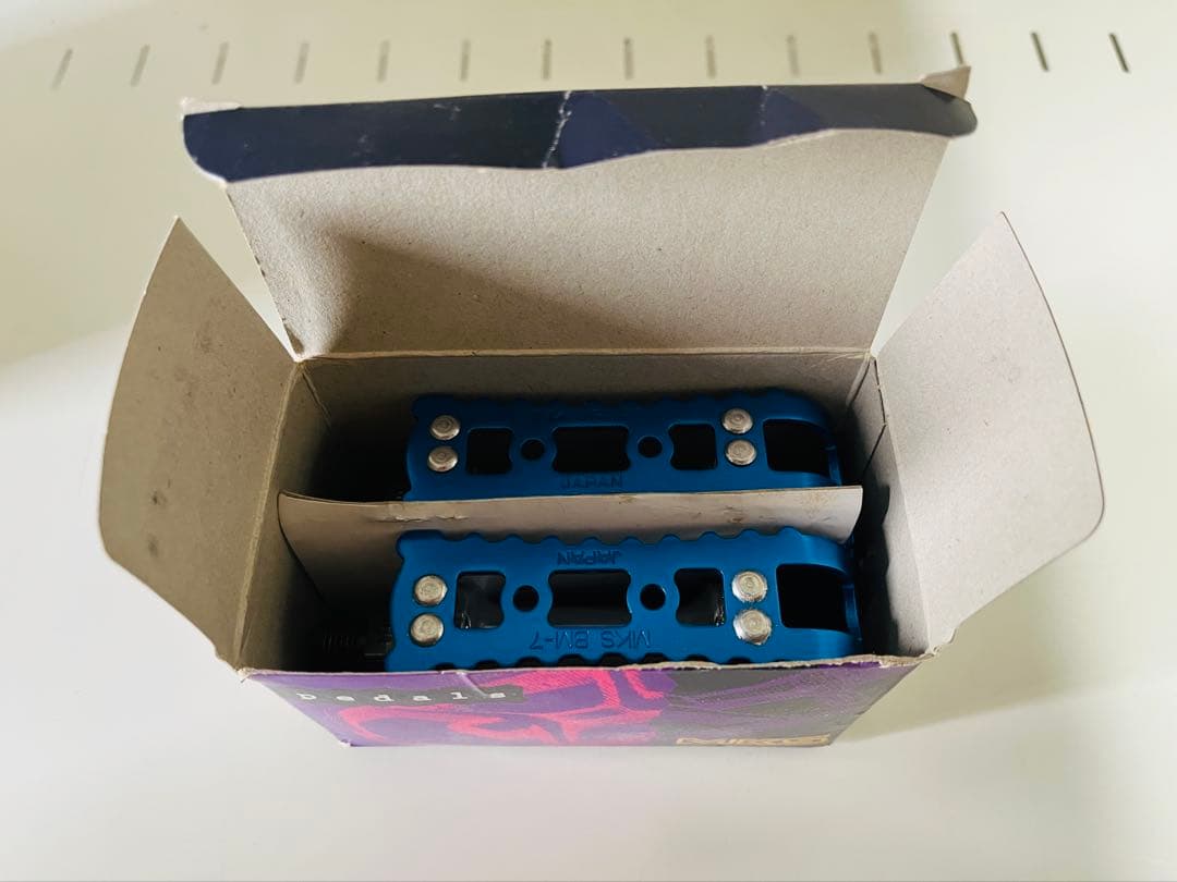 パーツ MKS JAPAN BM-7 Blue old school bmx pedal