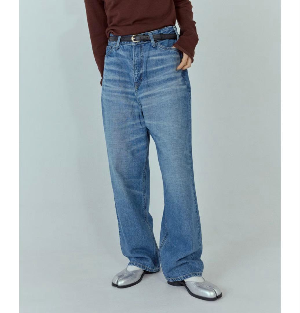 FASHIRU × SOMETHING バギーフィットジーンズ 0 日本製