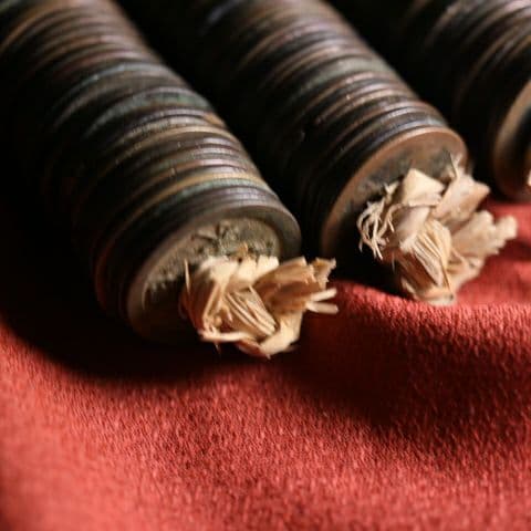 M35 古銭 寛永通宝 約500枚 縄差し まとめ売り 寛永通寳 日本古銭